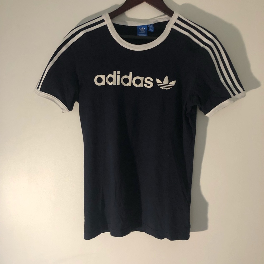Navy Blue Adidas Tee